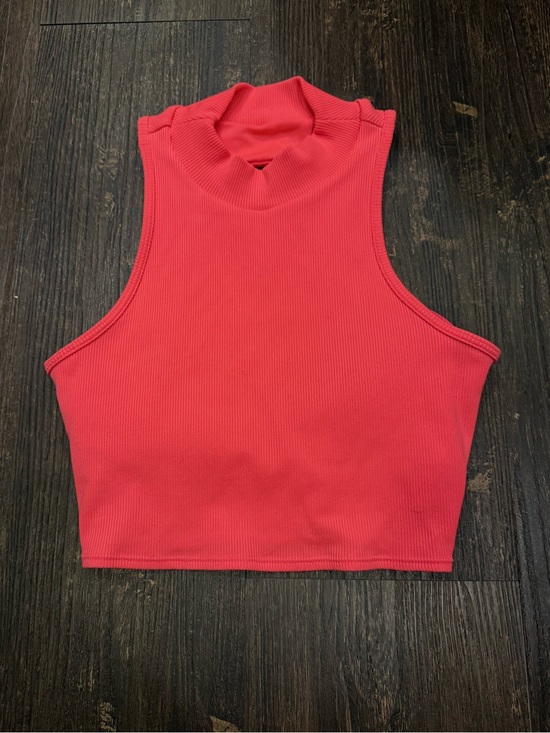 ALO Yoga Tops - ALO Yoga Ribbed High-neck Bra Top